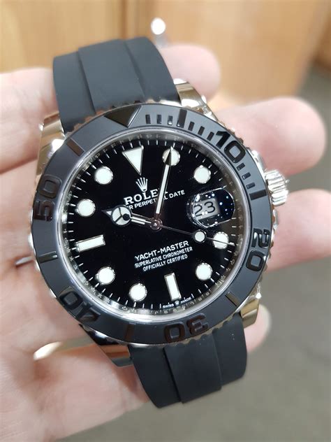 rolex yacht master black face|Rolex Yacht.